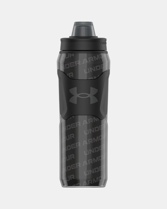 Gourde 840 mL UA Playmaker Squeeze Insulated, Black, pdpMainDesktop image number 0